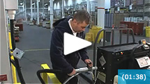 fueling a forklift with hydrogen is easy - play video