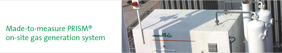PRISM® on-site gas generation system